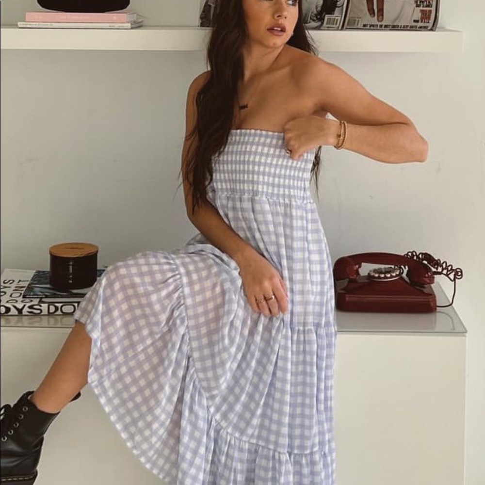 Gingham dress/skirt